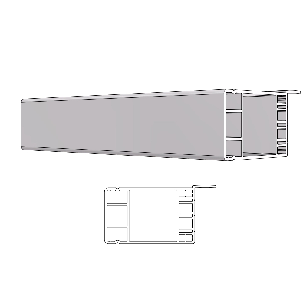 STILE WITH ASTRAGAL ARCTIC