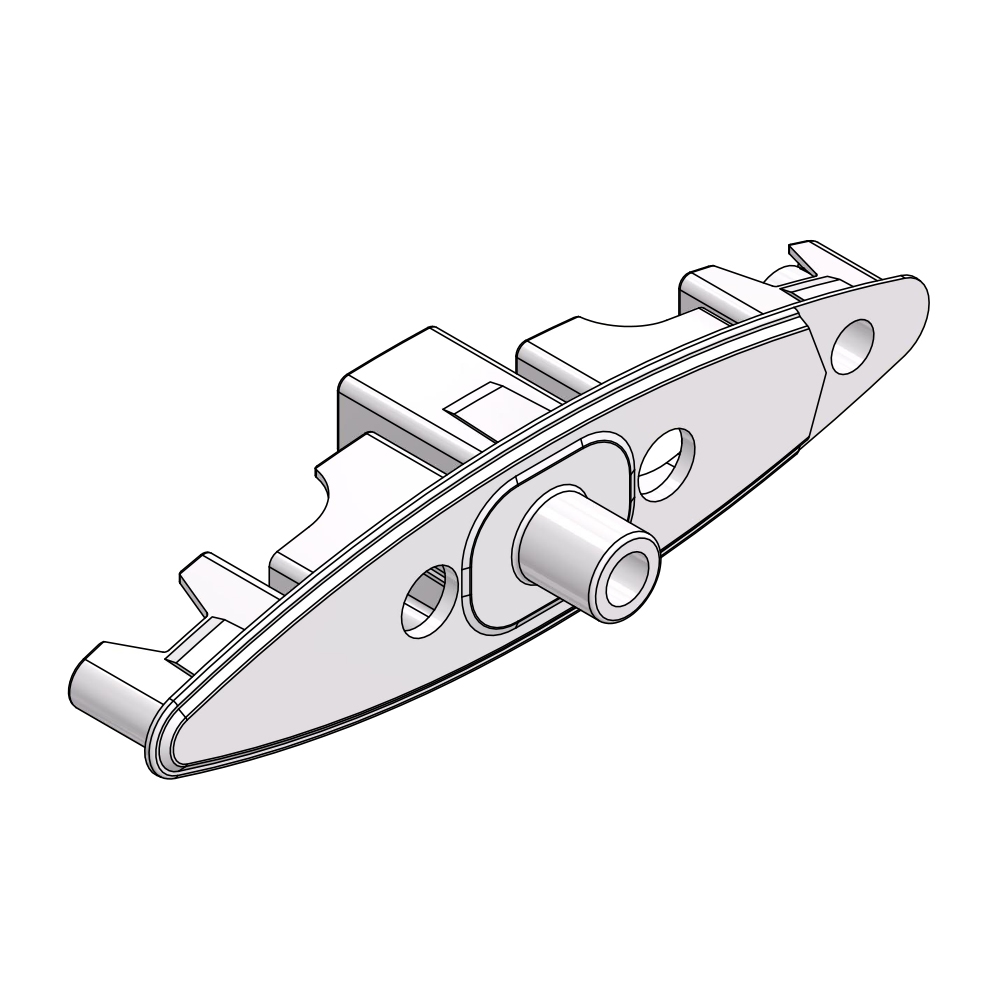 63MM CONNECTOR LOUVER CAP ARCTIC