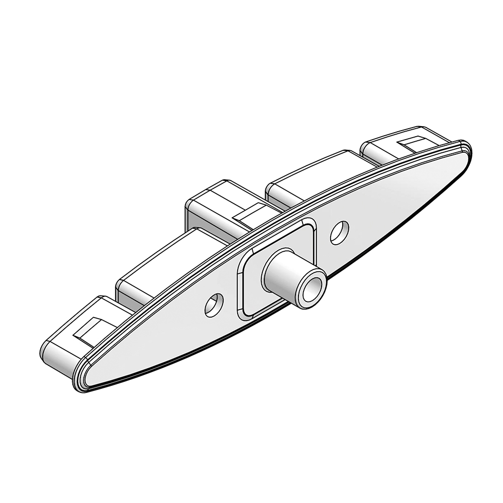 76MM LOUVER END CAP ARCTIC