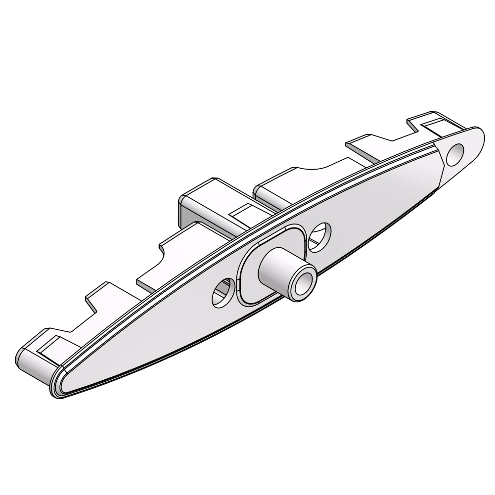 89MM CONNECTOR LOUVER END CAP COTTON
