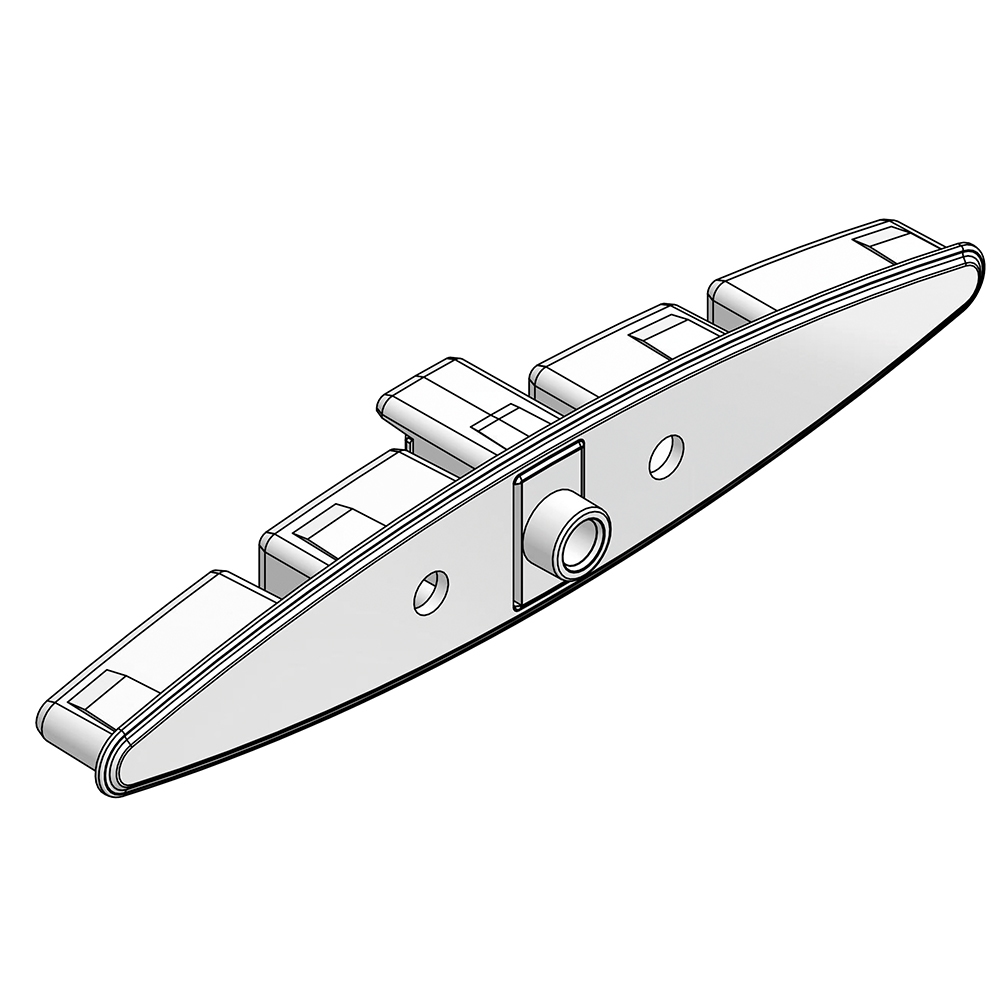 89MM SPRING LOUVER END CAP ARCTIC