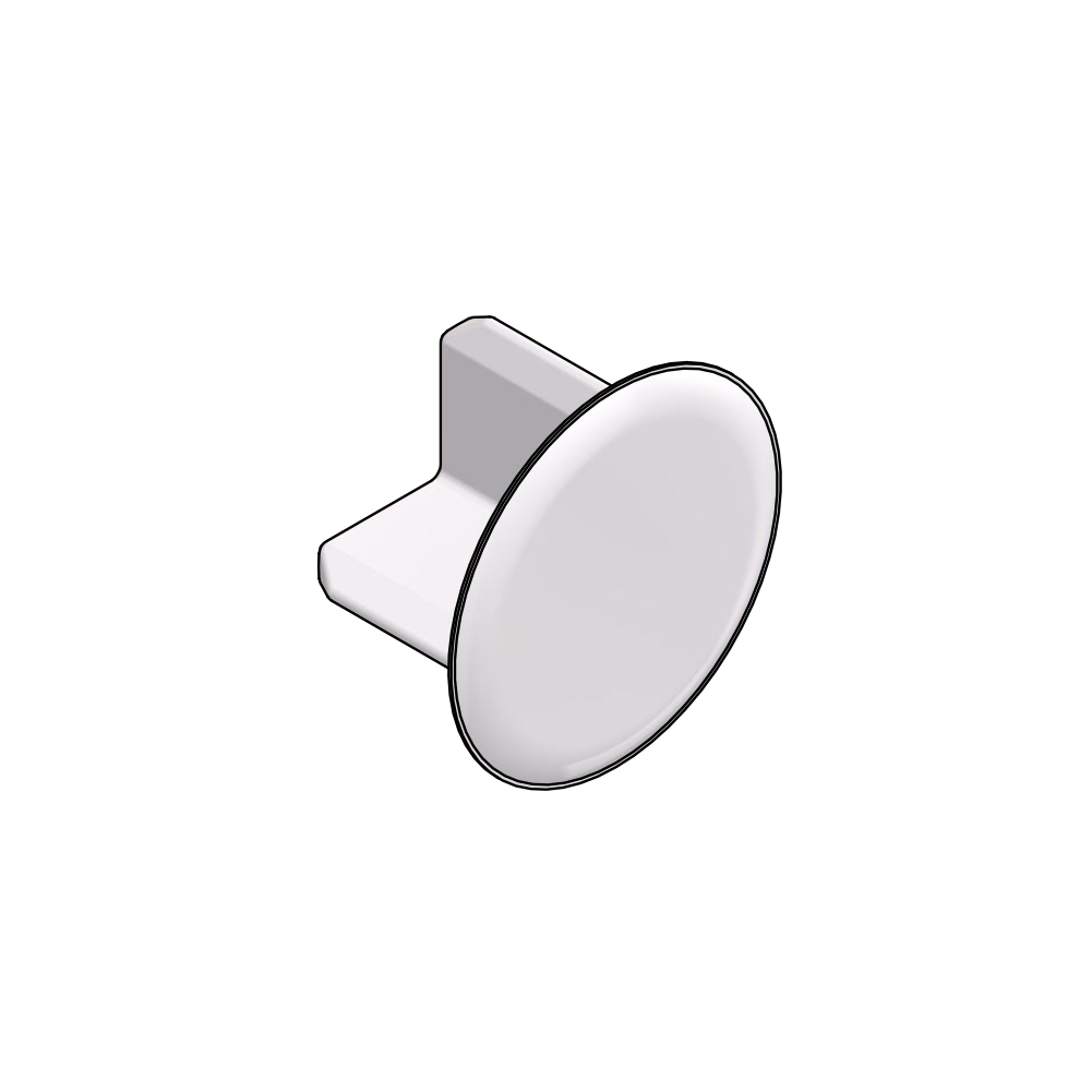 RAIL SCREW CAP COTTON