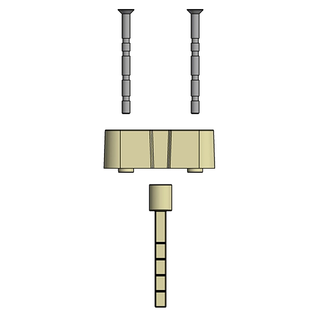 SHUTTER LITE 10MM ESPAG HANDLE PACKER WHITE