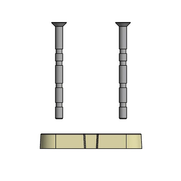 SHUTTER LITE 10MM ESPAG HANDLE PACKER WHITE