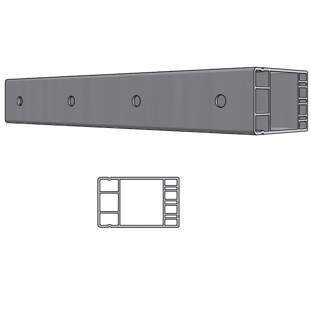 89MM FIXED PITCH STILE & TILT BAR ARCTIC