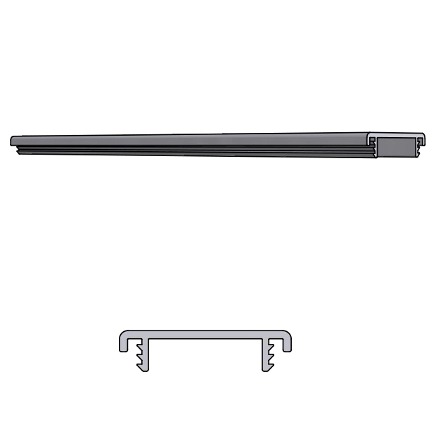 FIXED PITCH RAIL COVER ARCTIC