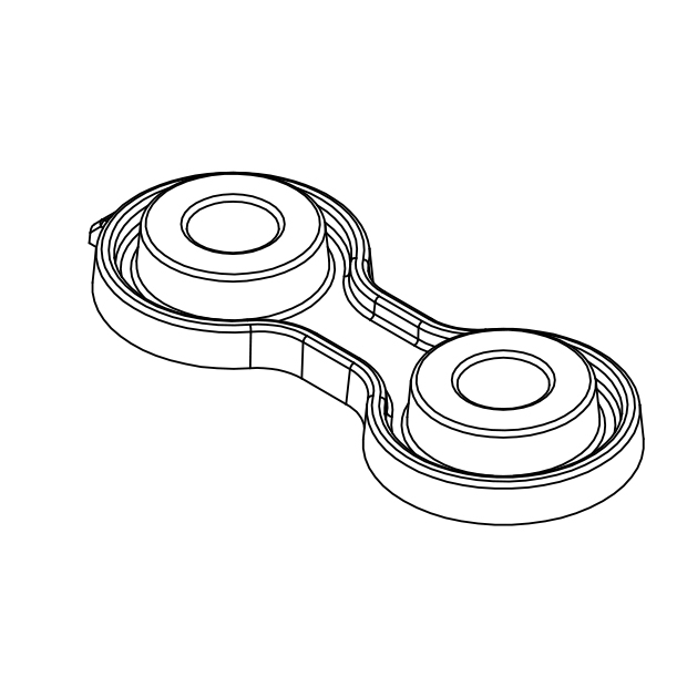 51-80 MM FIXED PITCH RAIL SUPPORT